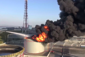 水星灭火器5000立方米油罐实验