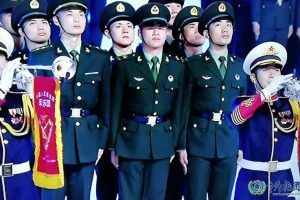 第七届世界军人运动会开幕式在武汉体育中心隆重举行