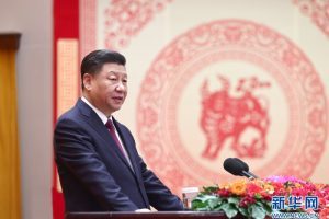 中共中央国务院举行春节团拜会习近平发表讲话