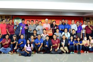 曼谷龙仔厝记者协会换届选举在世界百家姓艺术博物馆成功举行