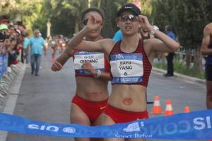 世界田联竞走巡回赛：杨家玉领衔中国女将包揽前三