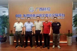 广西华壮投资与中国-东盟林资源交易平台举行合作座谈