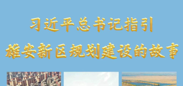 习近平总书记指引雄安新区规划建设的故事