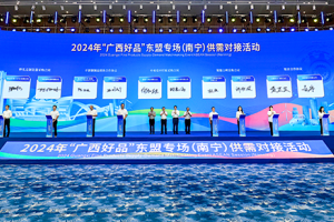 2024“广西好品”东盟专场（南宁）供需对接活动达成签约200亿元