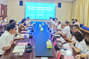 江苏淮安市淮安区与泰国企业代表团探索合作