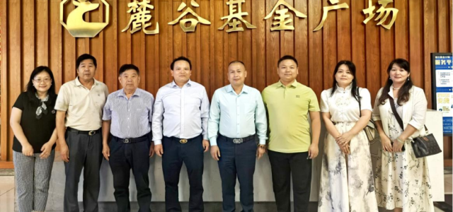 中外抱团中国-东盟企业俱乐部应邀到长沙麓谷基金广场交流
