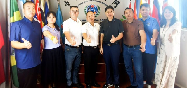 广西个体劳动者私营企业协会一行到访中外抱团网秘书处