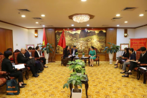 聚力经贸促共赢 深化交流谋新篇——广西贸促会会长杨雁雁率团访越  夯实两地合作根基