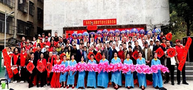 墨香石子塘·赶集纳福年——石子塘社区·孝满八桂市集新春活动热闹开场